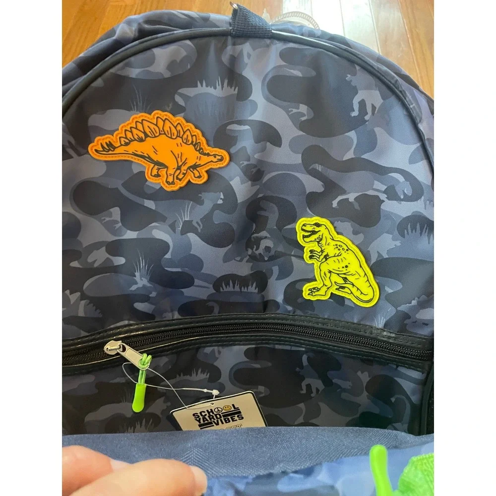 School Yard Vibes Kids Dinosaur Camo 17